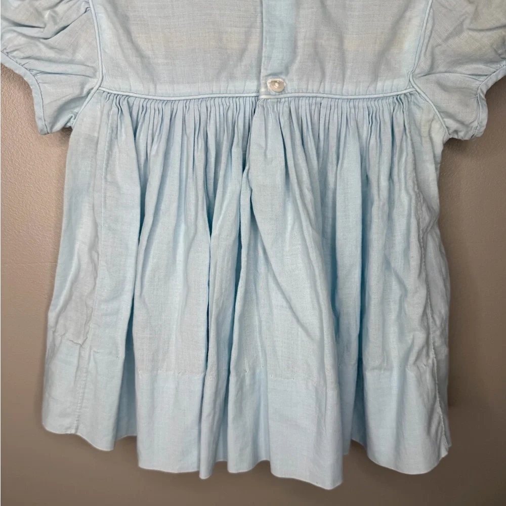 Nanette Originals Vintage 1950s - 1960s Baby Blue Babe Frock Dress